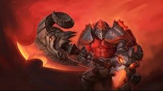 Дота 2 Акс (Axe) - Гайд, как стоять соло на линии .