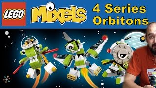 LEGO MIXELS 4 Series review. Лего Миксели 4 серия. Обзор наборов 41527, 41528, 41529 + ORBITONS MAX.