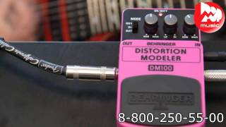 Гитарный эффект BEHRINGER DISTORTION MODELER DM100