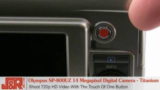Olympus SP-800UZ  Digital Camera Review