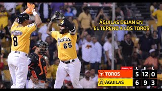 Águilas Cibaeñas dejan en el terreno a los Toros y obtienen segunda victoria del Round Robin