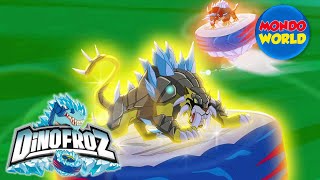 DINOFROZ episode 8 | THE TEMPLE OF DOOM | Dinosaur cartoon for kids