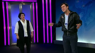 Deniz Sayin får hjälp av sin mamma i Idol 2017 - Idol Sverige (TV4)