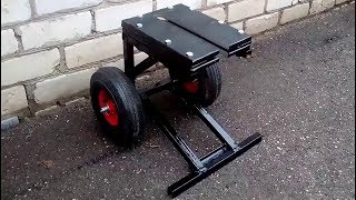 Тележка под лодочный мотор своими руками