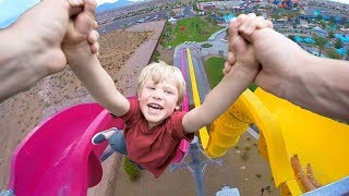 САМЫЕ ЖЕСТКИЕ СЛУЧАИ НА ВОДНЫХ ГОРКАХ СНЯТЫЕ НА КАМЕРУ!