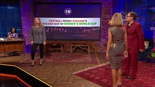 Kate Garraway, strappy heels
