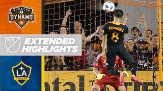 Houston shock LA Galaxy with 90TH MINUTE game-winning goal