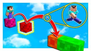 WE SHRUNK MINECRAFT! (Shrink Ray Parkour)