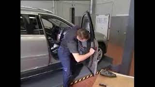 Как снять карту двери Mercedes-Benz W164 ML-Class
