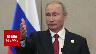 North Korea nuclear crisis: Putin calls sanctions useless - BBC News