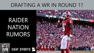Oakland Raiders Rumors: Trading Back In NFL Draft, Targeting First Round WR (From Raider Nation)