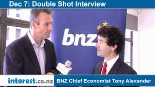 Double Shot Interview : BNZ Chief Economist Tony Alexander