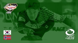 Korea v Norway - Qualifier 4v5 - 361º World Men's Curling Championship 2018