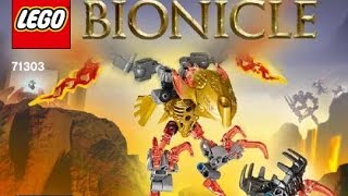 LEGO® Bionicle 71303 Икир, Тотемное животное Огня. Инструкция по сборке