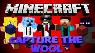 Minecraft CAPTURE THE WOOL VS BajanCanadian's Team