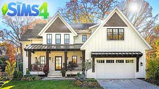 Designer Farmhouse - Curb Appeal Episode 7 (Sims 4 Speed Build)