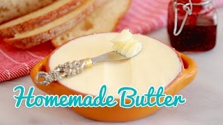How to Make Homemade Butter - Gemma's Bold Baking Basics Ep 19