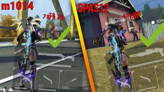 EL REY DE LAS ESCOPETAS? APRENDE A SUBIR LA MIRA Y DOMINA LA M1014 Y LA SPAS12 /FREEFIRE/LUMBEL