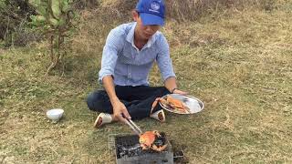 Ghẹ Nướng Ăn Quá Thơm Ngon