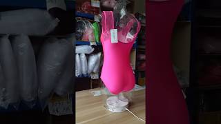 522102 Peach HDW DANCE Shiny Nylon/Lycra Lace Tank Leotard