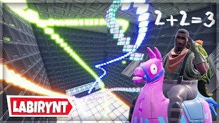 NOWY TRYB "? LABIRYNT" MAPA NIE DO PRZEJŚCIA! TRYB KREATYWNY - Fortnite Battle Royale