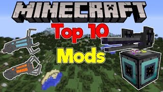 Top 10 Best Minecraft Mod 1.10.2 #6 (Must Have Survival And Trolling Mods)