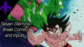 Xenoverse 2  Male Saiyan Stamina Break Combos and Inputs