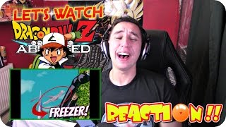 IS THAT F*CKING FREEZA??| LET'S WATCH DBZ Abridged *SPECIAL* Cell VS Ash Ketchum REACTION!!