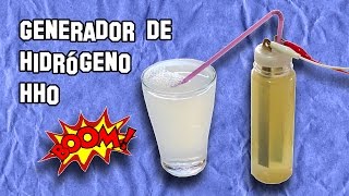 Como Hacer un Generador de Hidrógeno - Experimentos Caseros - LlegaExperimentos