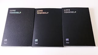 A Blessed ??Unboxing of BTS 방탄소년단 3rd Album LOVE YOURSELF 轉 'TEAR' (Y,O,U Versions)