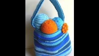 Scraptastic Bag Part 1 of 2 Crochet Tutorial
