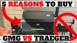 TOP 5 REASONS TO BUY GREEN MOUNTAIN GRILL VS TRAEGER! (SUMMER 2017 PELLET SMOKER)