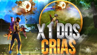 AMASSANDO NOS X1 / MELHOR CONFIGURAÇÃO HUD / DPI  - Free fire highlights