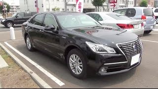 2014 New TOYOTA CROWN HYBRID RoyalSaloon G Four - Exterior & Interior