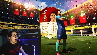FIFA 17: OMFG 97 RONALDO IN A PACK! BEST PACK OPENING OF MY LIFE!! - ULTIMATE TEAM