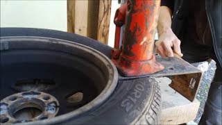 Démonte pneu fait maison