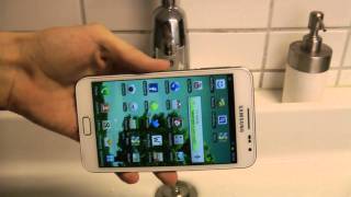 Samsung Galaxy Note Water Test?