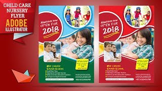 Adobe Illustrator | Junior School Education Flyer Design