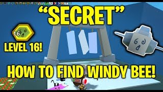 SECRET! HOW TO FIND WINDY BEE EASY! - Bee Swarm Simulator