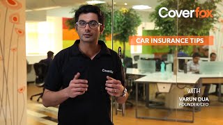 Car Insurance Renewal Tips by Varun Dua. Co-Founder, Coverfox.com