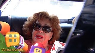 ¡Silvia Pinal ya salió fue dada de alta! La captamos a su salida del hospital. | Ventaneando