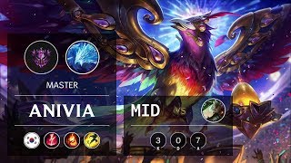 Anivia Mid vs Riven - KR Master Patch 9.12