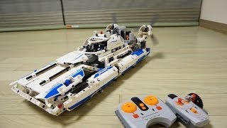 LEGO Technic 42025 B model PF RC motorized Hovercraft by 뿡대디