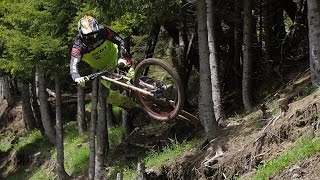 Brendog rippin' the Champéry WC Track