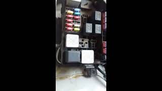 Подключение противотуманных фар Daewoo  LANOS(SENS)