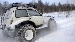Вездеход из КАМАЗа и Оки
