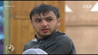 عبدالمجيد الفوزان استسلم للهجمات المائية | #زد_رصيدك43