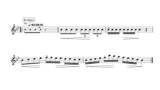 Tonguing Exercises for Flute—Part 3　フルートの為のタンギング練習曲 —Part 3
