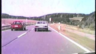 VW Golf 1 GTI Pirelli vs.div.Konkurrenten Rückfahrt Nürburgring Teil 2