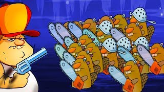 БОЛОТНАЯ Атака #6 Swamp Attack. Бобры атакуют Кида #КРУТИЛКИНЫ
